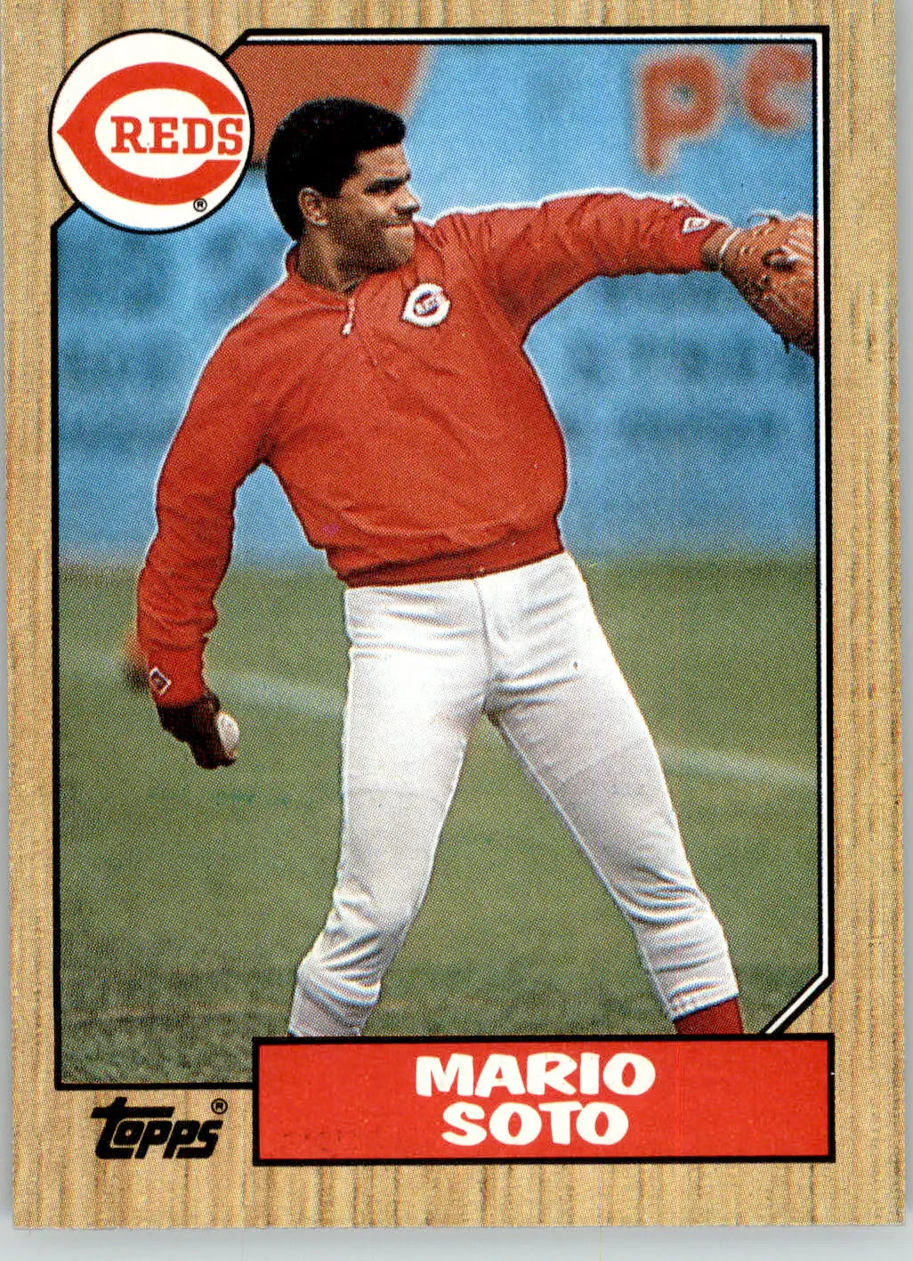 Mario Soto - 1987 Topps - #517 - Baseball - Baseball Card Single