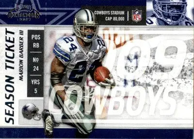Marion Barber - 2009 Playoff Contenders - #28 - Football - Football Card Single