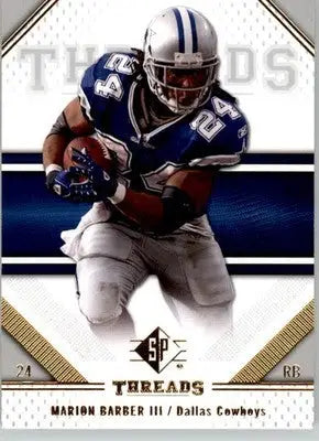 Marion Barber - 2009 SP Threads - #67 - Football - Football Card Single