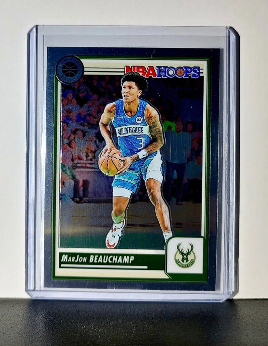 MarJon Beauchamp 2023-24 Panini Premium Stock NBA Hoops #146 Card Bucks - Basketball Card Single