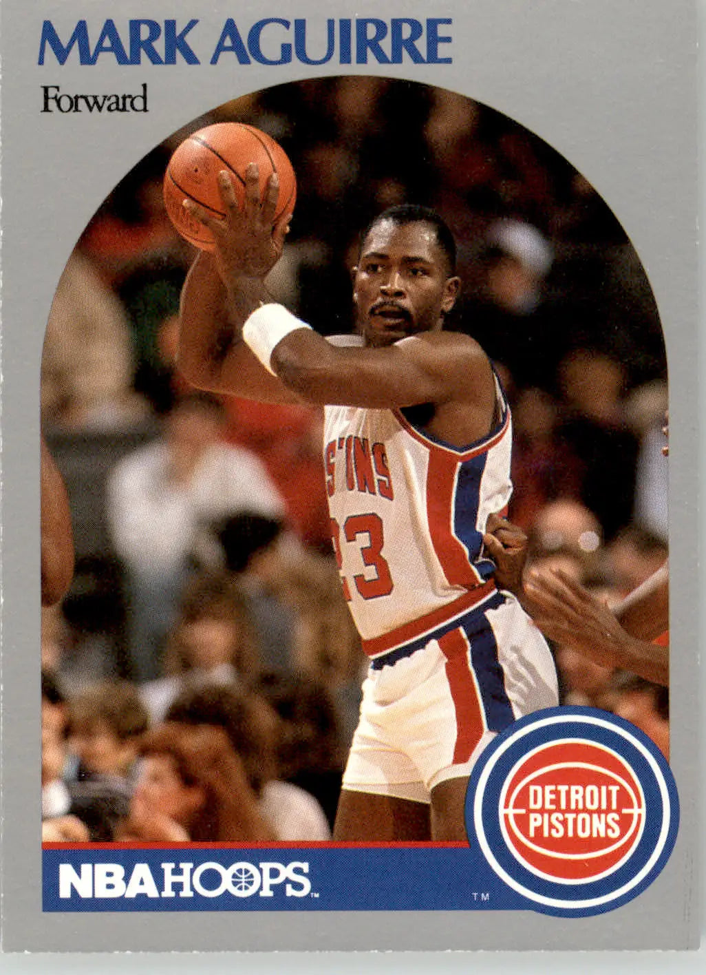 Mark Aguirre - 1990-91 Hoops - #101 - Basketball - Basketball Card Single