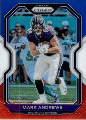 Mark Andrews - 2020 Panini Prizm - #41 - Prizm Red White and Blue Football - Football Card Single