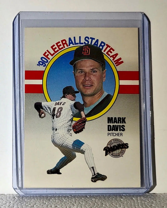 Mark Davis 1990 Fleer MLB #3 Baseball Card San Diego Padres - Baseball Card Single