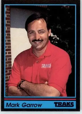 Mark Garrow - 1991 Traks - #153 - RC Racing - Racing Card Single
