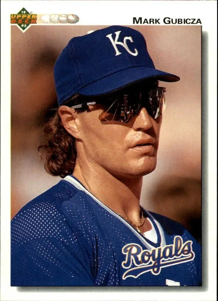 Mark Gubicza 1992 Upper Deck MLB #459 Baseball Card Kansas City Royals - Baseball Card Single