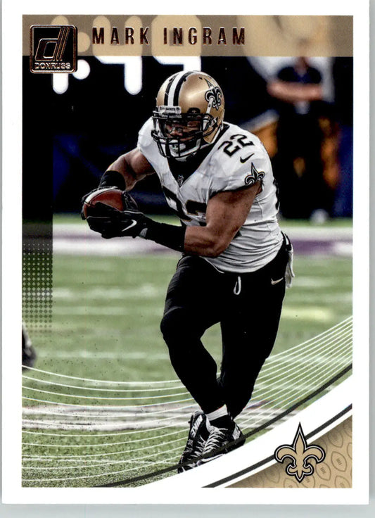 Mark Ingram - 2018 Donruss - #195 - Football - Football Card Single