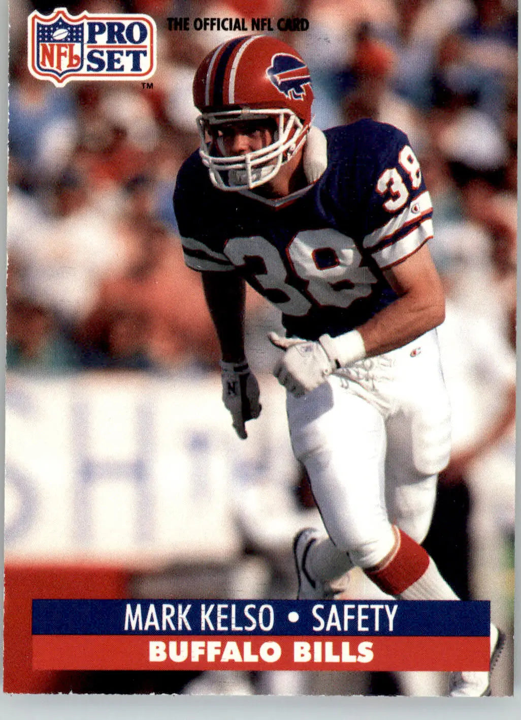 Mark Kelso - 1991 Pro Set - #79 - Football - Football Card Single