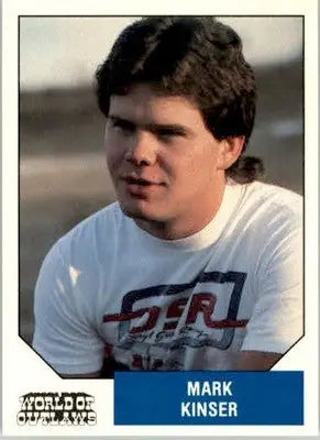 Mark Kinser - 1987 World of Outlaws - #6 - Racing - Racing Card Single
