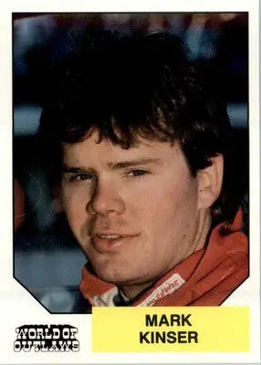 Mark Kinser - 1989 World of Outlaws - #33 - Racing - Racing Card Single