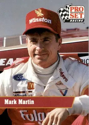 Mark Martin - 1991 Pro Set - #21 - Racing - Racing Card Single