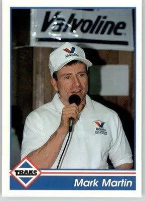 Mark Martin - 1992 Traks - #38 - Racing - Racing Card Single