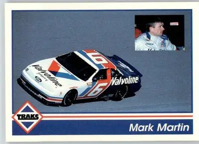 Mark Martin - 1992 Traks - #6 - Racing - Racing Card Single