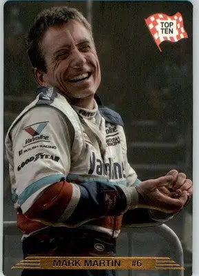 Mark Martin - 1993 Action Packed - #44 - Racing - Racing Card Single