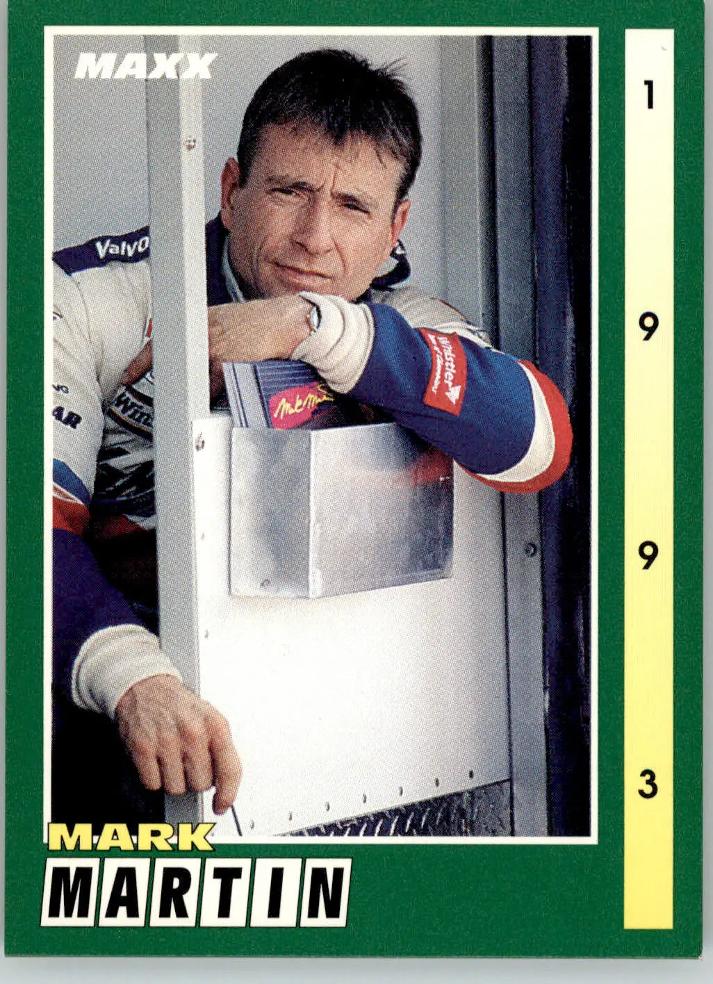 Mark Martin - 1993 Maxx - #6 - Racing - Racing Card Single
