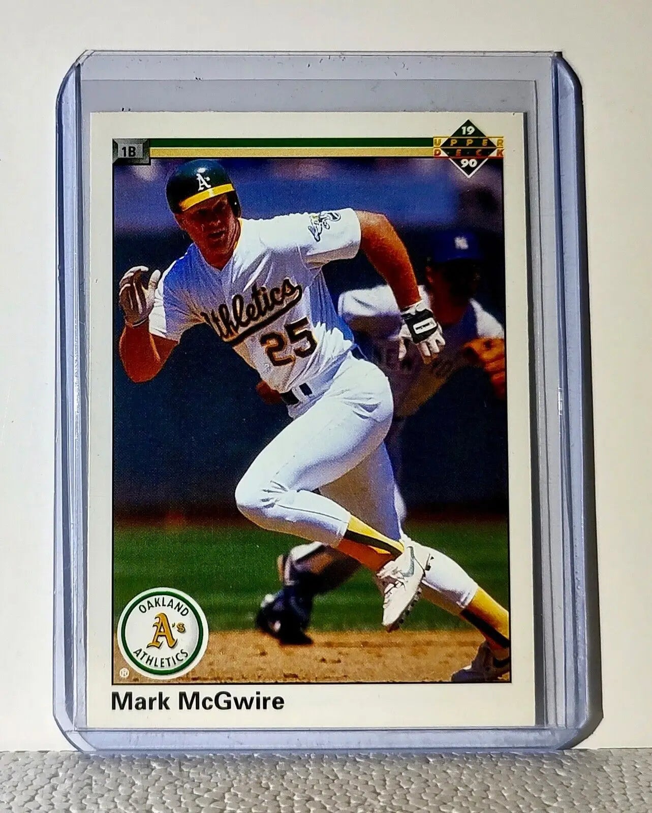Mark McGwire 1990 Upper Deck MLB #171 Baseball Card Oakland Athletics - Baseball Card Single