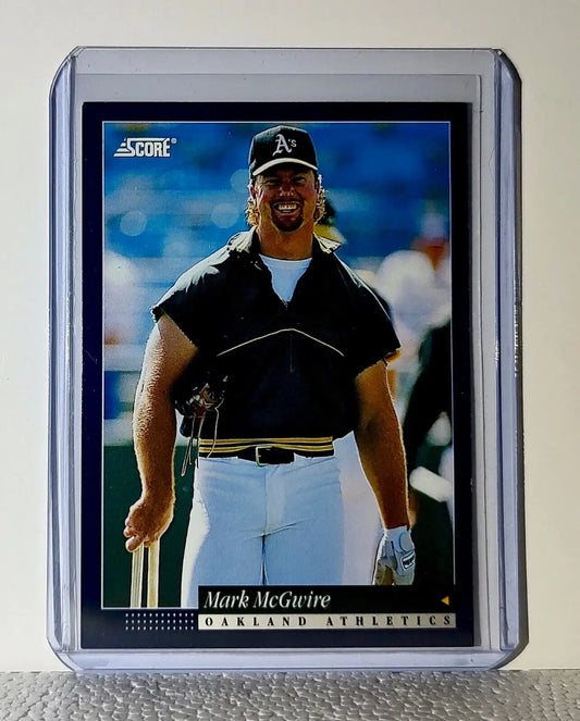 Mark McGwire 1994 Score MLB #550 Baseball Card Oakland Athletics - Baseball Card Single
