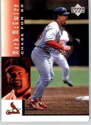 Mark McGwire - 1998 Upper Deck Mark McGwire’s Chase for 62 - #16 - Baseball - Baseball Card Single