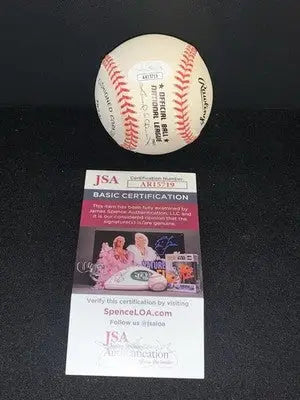 Autographed Mark McGwire Official National League Baseball with Certificate of Authenticity