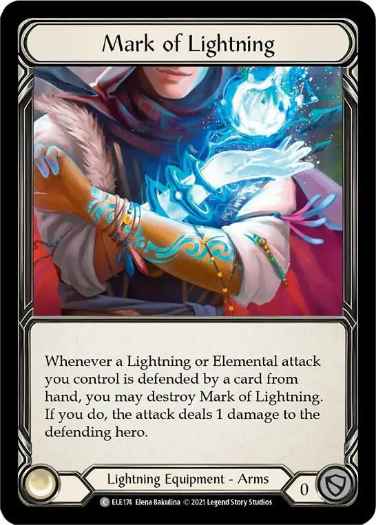 Mark of Lightning - Tales of Aria - ELE174 - 1st Edition Cold Foil NM - Other