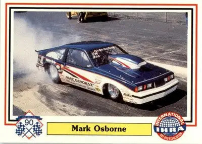 Mark Osborne - 1990 Checkered Flag IHRA - #91 - Racing - Racing Card Single
