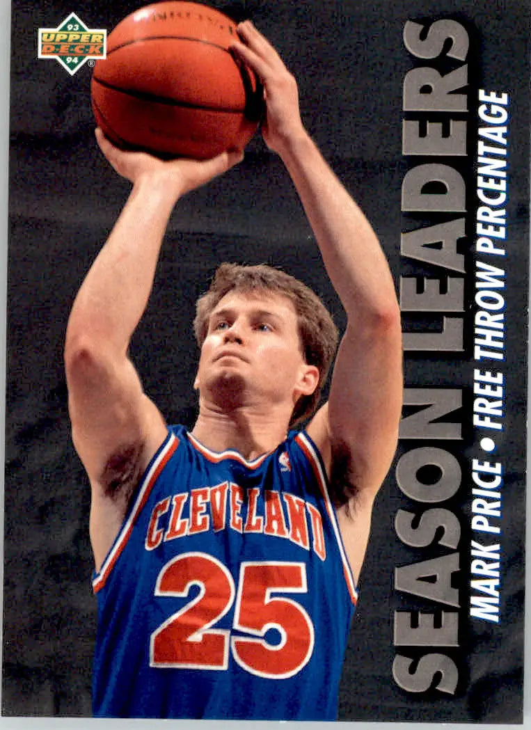Mark Price - 1993-94 Upper Deck - #173 - Basketball - Basketball Card Single