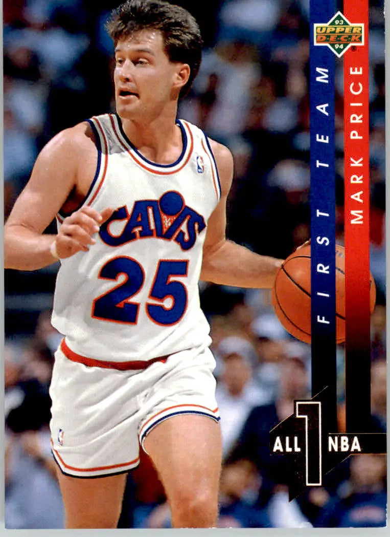 Mark Price - 1993-94 Upper Deck - #AN5 - All-NBA Basketball - Basketball Card Single