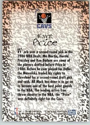 Mark Price - 1994-95 NBA Hoops Gold Mine - #434 - Basketball - Basketball Card Single