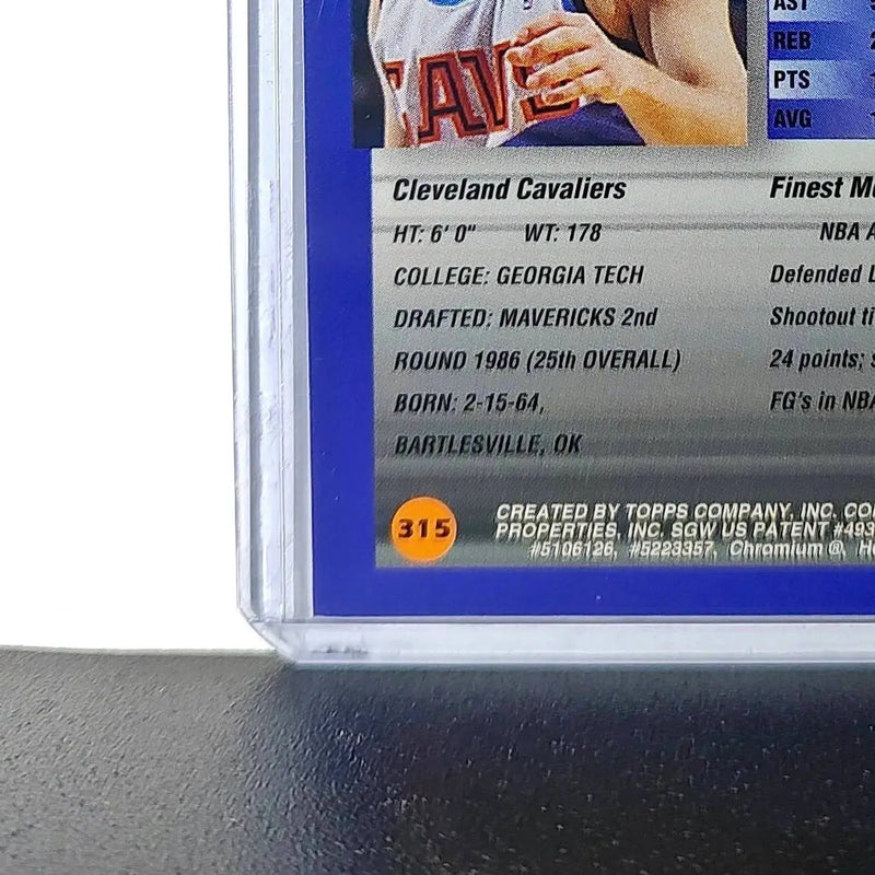 Mark Price 1994-95 Topps Finest #315 Basketball Card