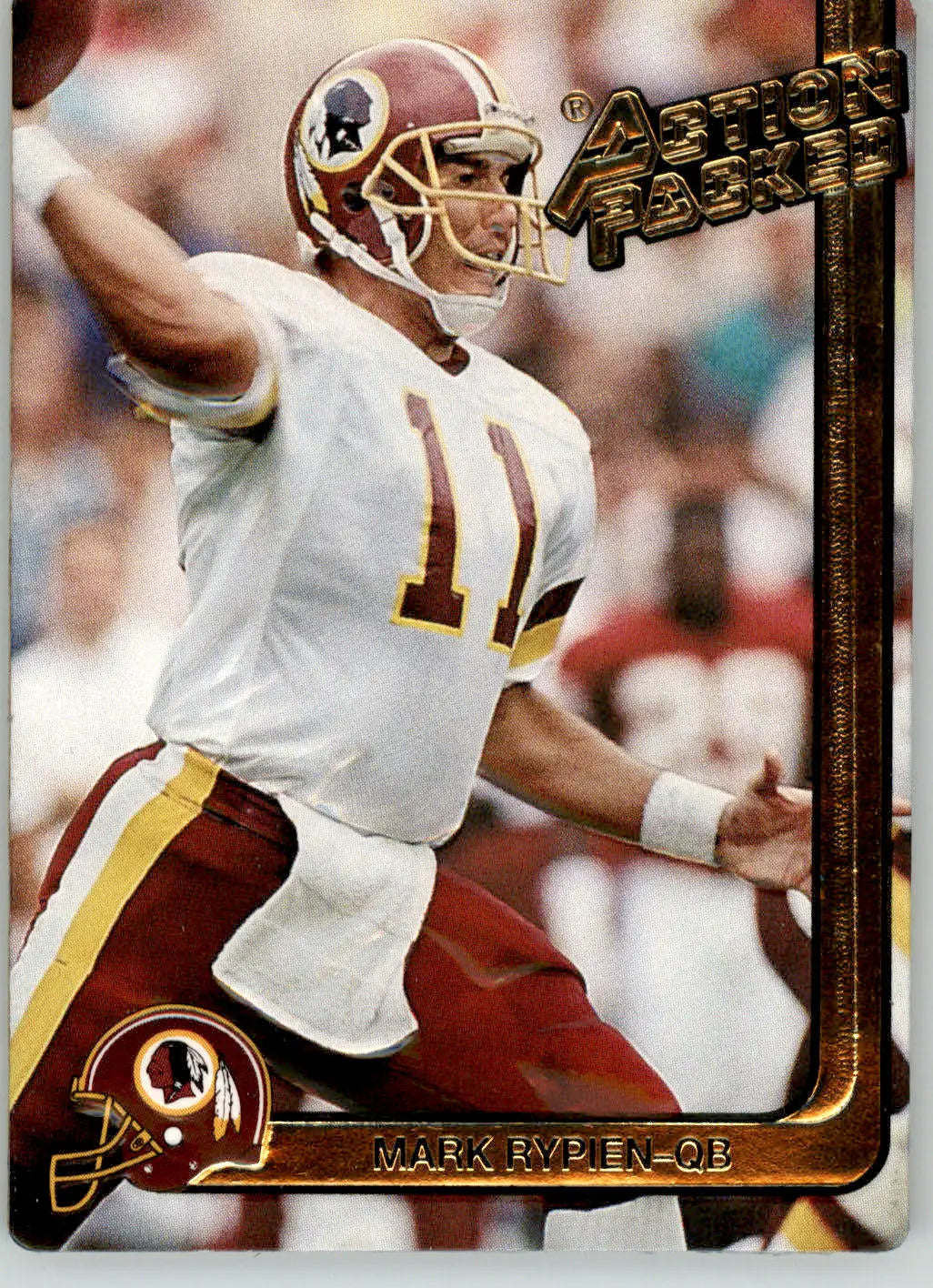 Mark Rypien - 1991 Action Packed - #279 - Football - Football Card Single