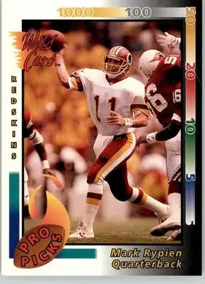 Mark Rypien - 1992 Wild Card - #2 - Pro Picks Football - Football Card Single