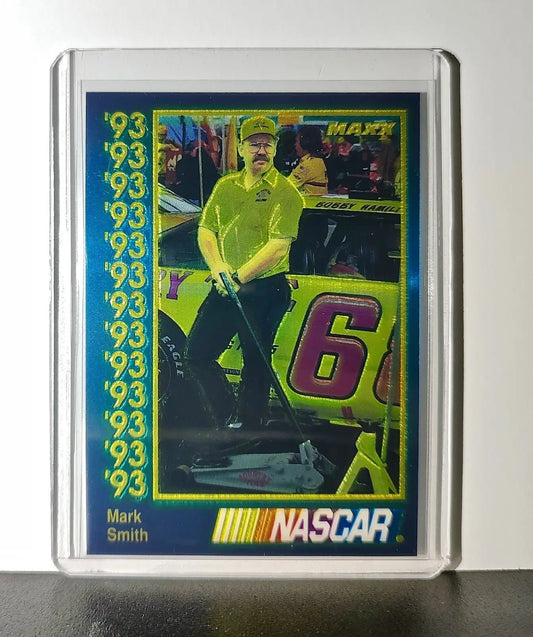 Mark Smith 1993 Maxx Premier Plus Racing #115 NASCAR Card Tri-Star Motorsports - Racing Card Single