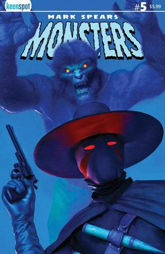 Comic book cover from Mark Spears Monsters #5 by Mark Spears The Fight