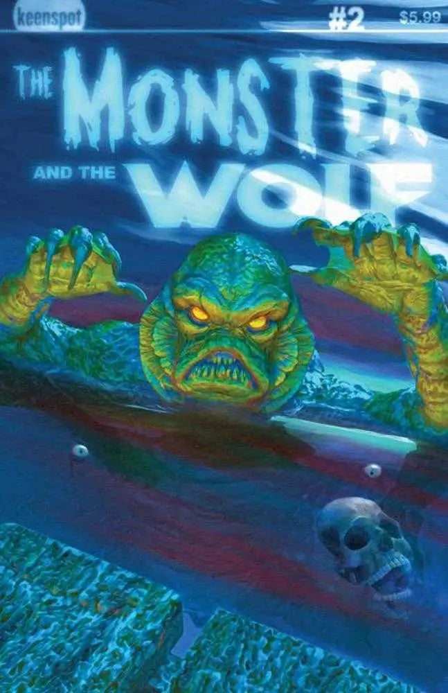 Mark Spears Monsters The Monster & The Wolf #2 Cover E Deep Impact Foc Add On Variant - Comic Book