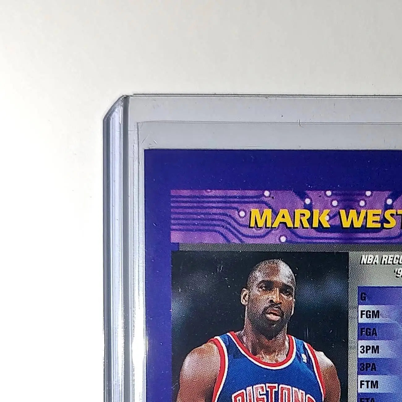 Mark West 1994-95 Topps Finest #184 Basketball Card - Basketball Card Single