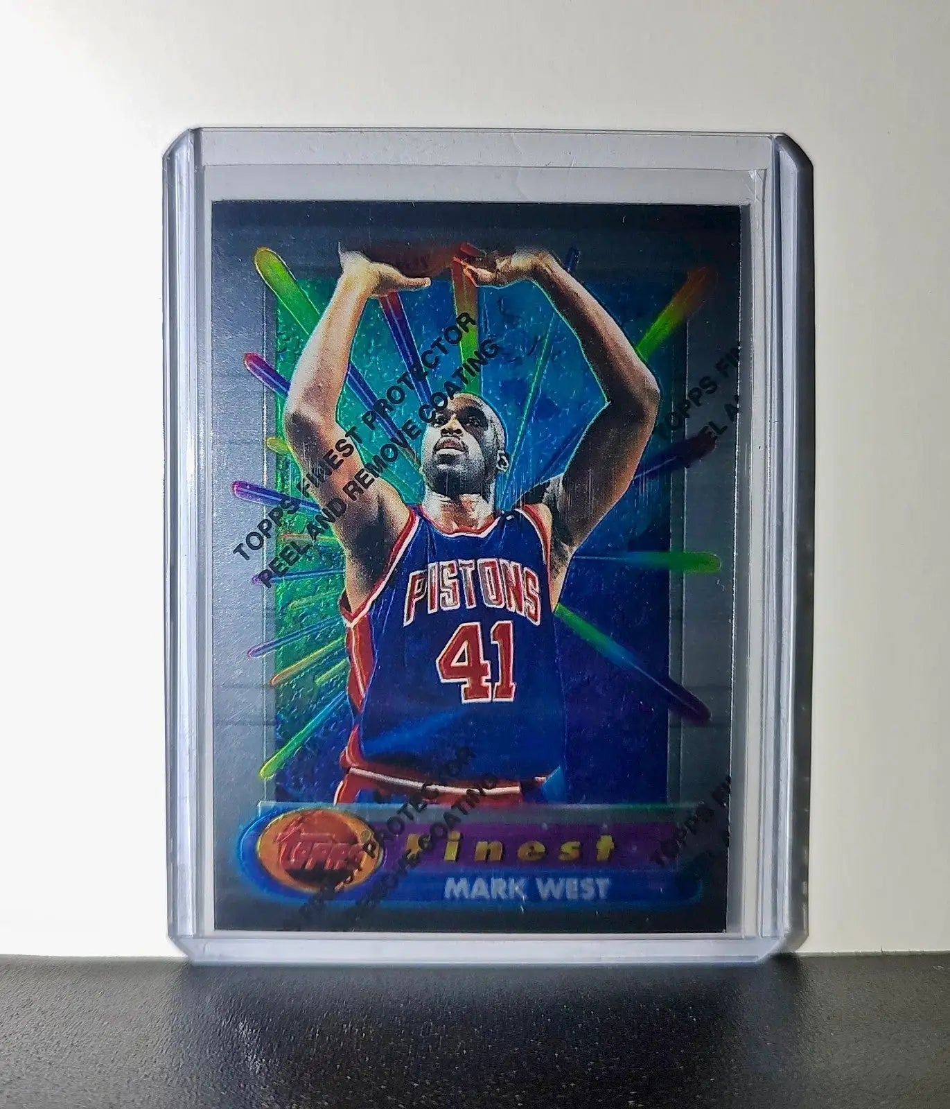 Mark West 1994-95 Topps Finest #184 Basketball Card - Basketball Card Single