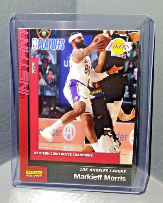 Markieff Morris 2019-2020 Panini NBA Instant Lakers 245 Basketball Card 1 of 340 - Basketball Card Single
