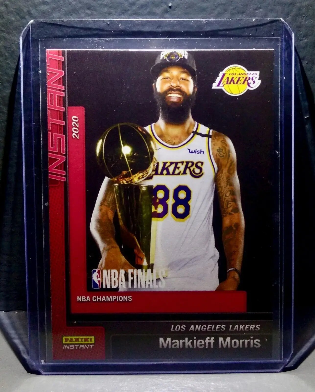 Markieff Morris 2020 Panini LA Lakers NBA Champions #16 Basketball Card - Basketball Card Single