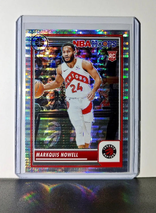 Markquis Nowell 2023-24 Panini Premium NBA Hoops #57 Rookie Pulsar Prizm Raptors - Basketball Card Single