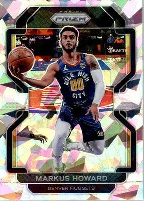 Markus Howard - 2021-22 Panini Prizm - #218 - Ice Basketball - Basketball Card Single