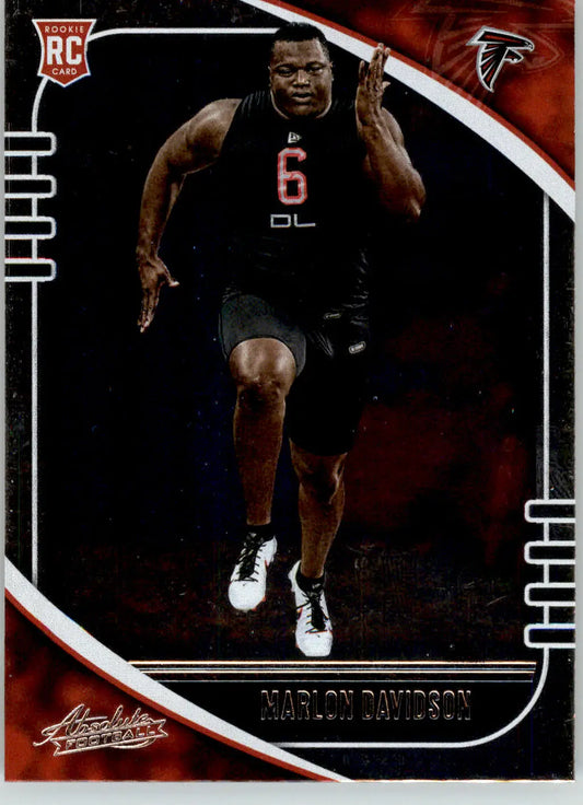 Marlon Davidson - 2020 Panini Absolute - #180 - Retail RC Football - Football Card Single