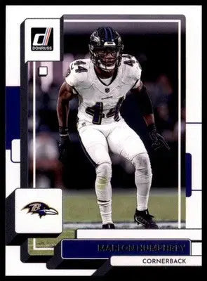 Marlon Humphrey 2022 Donruss #194 Baltimore Ravens - Football Card Single