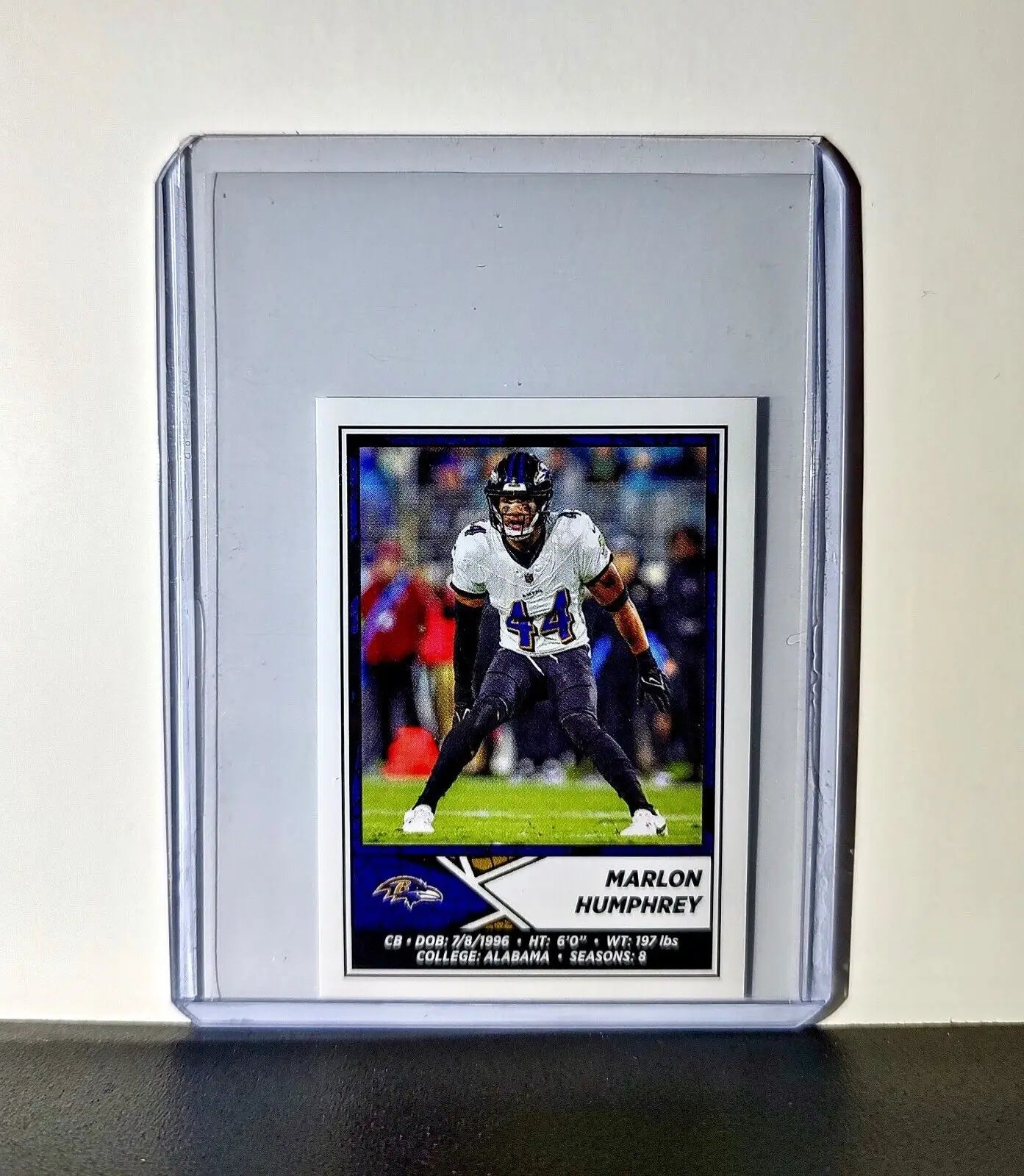Marlon Humphrey 2024 Panini NFL Sticker #115 Baltimore Ravens - Football Card Single