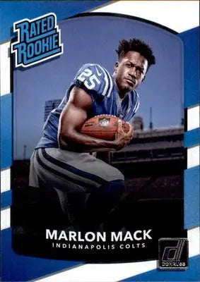 Marlon Mack - 2017 Donruss - #302 - RC Football - Football Card Single