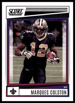 Marques Colston 2022 Score #62 New Orleans Saints - Football Card Single