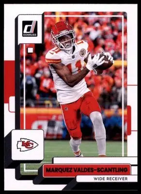 Marquez Valdes-Scantling 2022 Donruss #95 Kansas City Chiefs - Football Card Single