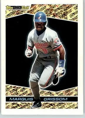 Marquis Grissom - 1993 Topps - #7 - Black Gold Baseball - Baseball Card Single