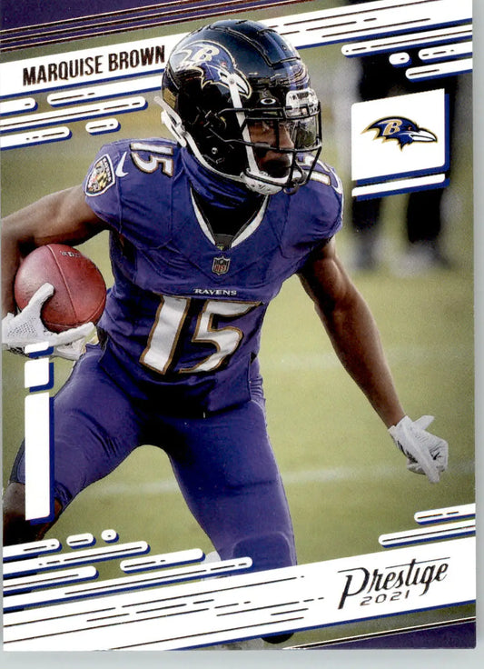 Marquise Brown - 2021 Panini Prestige - #20 - Football - Football Card Single