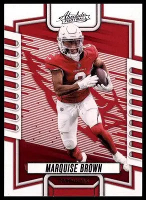 Marquise Brown 2023 Panini Absolute Retail #70 Arizona Cardinals Football Card - Football Card Single