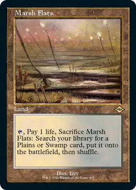Marsh Flats (Retro) [Modern Horizons 2] - Magic Card Single