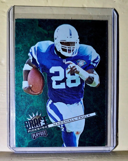 Marshall Faulk 1994 Playoff Football Draft Picks #104 NFL Card Colts - Football Card Single